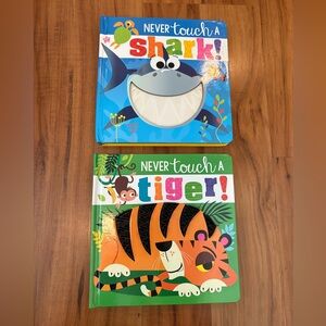 Never Touch A. . .Board Books - Set of 2